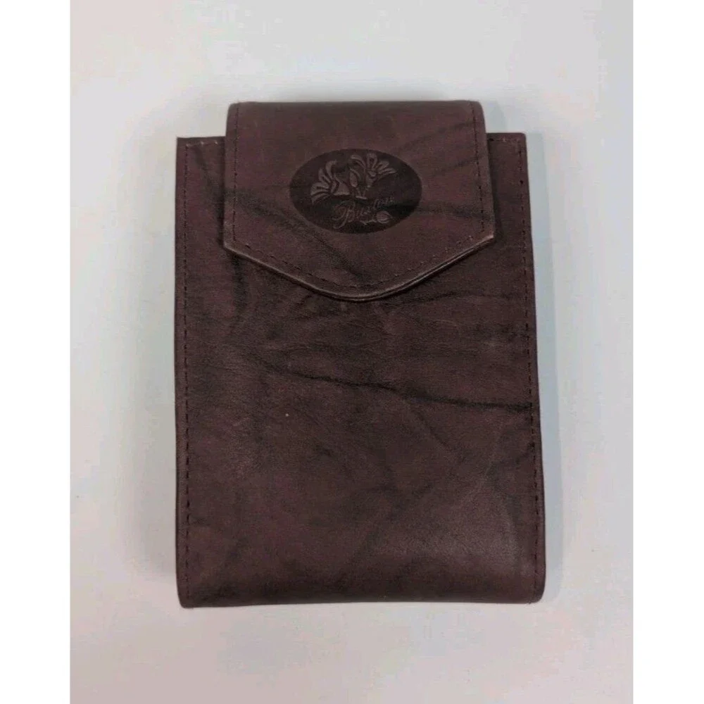 Buxton Genuine Leather Wallet Brown Bifold Organizer Coin Pocket ID Holder NIB